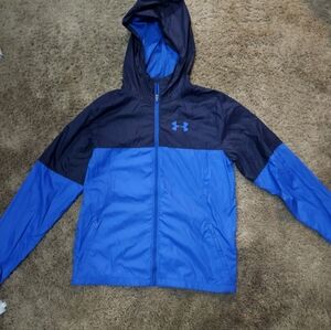 Under Armour Blue and Black Jacket. Large.